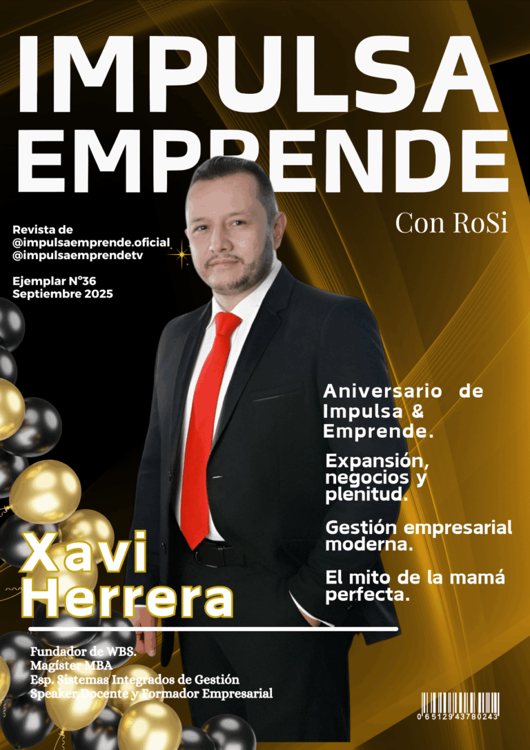 Revista Impulsa Emprende portada revita septiembre 2025